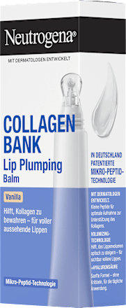 Lippenpflege Collagen Bank Lip Plumping Balm Vanilla Neutrogena