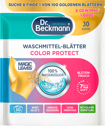 Waschmittel Blätter Color Dr. Beckmann