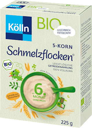 Getreidebrei 5-Korn Schmelzflocken ab dem 6. Monat Kölln