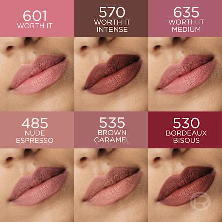 Lipliner Blurfiller Blurring Lip Contour 570 Worth It Intense L'ORÉAL PARiS