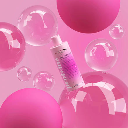 Żel pod prysznic Malinowy Pink Therapy niuviu