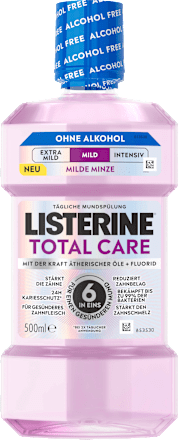 Mundspülung Total Care Milde Minze alkoholfrei Listerine