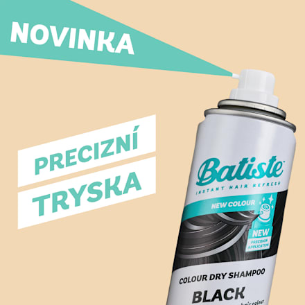 suchý šampon na vlasy Black  Batiste