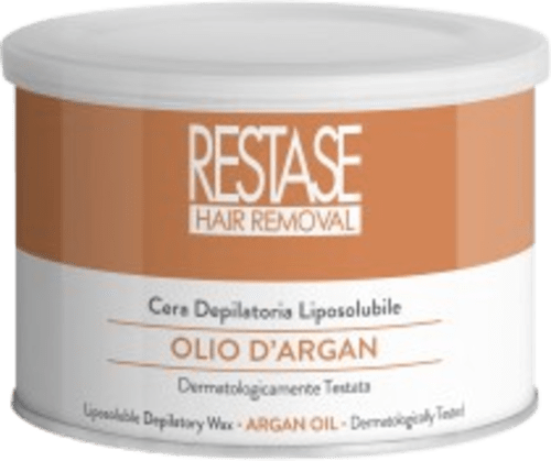 Cera depilatoria liposolubile con olio d'argan RESTASE