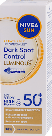 Dark Spot Control lUMINOUS630® fluid za zaštitu lica od sunca, SPF 50+ NIVEA SUN
