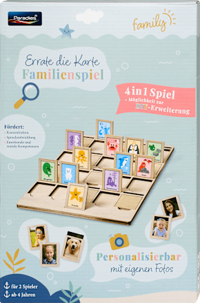 Familienspiel Errate die Karte Paradies