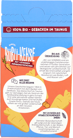 Dinkelkekse Rübli SOMMER