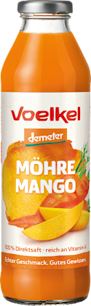 Direktsaft, Möhre Mango Voelkel