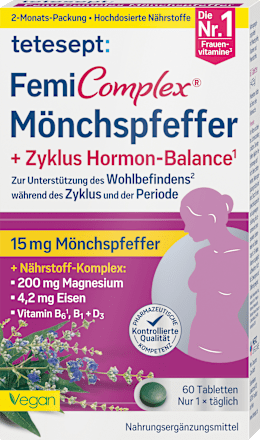 FemiComplex Mönchspfeffer Tabletten tetesept