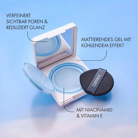 Magic Shine Eraser Cooling Cushion 010 Cool Cloud CATRICE