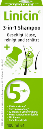 Läuse 3 in 1 Shampoo  Linicin