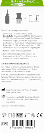 Läuse 3 in 1 Shampoo  Linicin