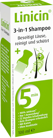 Läuse 3 in 1 Shampoo  Linicin