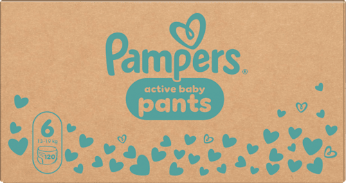 Pelene gaćice active baby, vel. 6 (13 – 19 kg) Pampers active baby