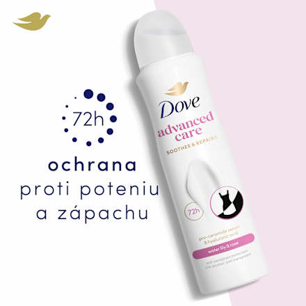 Advanced Care antiperspirant sprej Invisible Care Dove