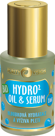 Hydratačné pleťové sérum Hydro2 Oil & Serum 2v1 Purity Vision