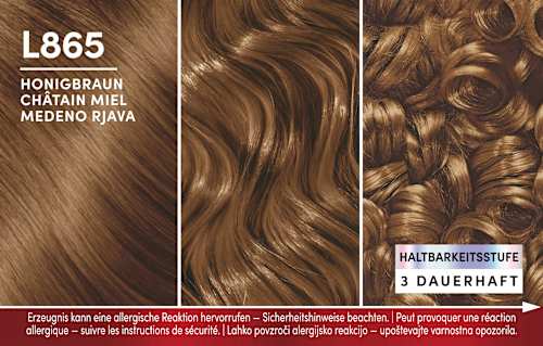 Haarfarbe L865 Honigbraun Schwarzkopf Brillance