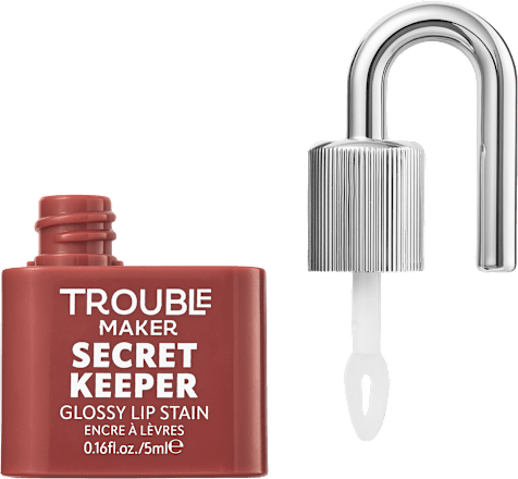 Lesk na pery Secret Keeper - Caramel Nude TROUBLE MAKER