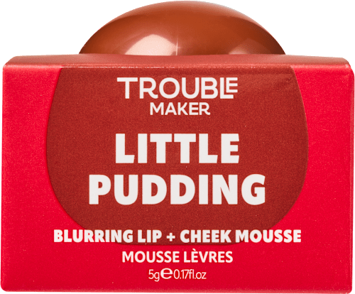 Balzam na pery a líčka Little Pudding - Mochi Brown TROUBLE MAKER