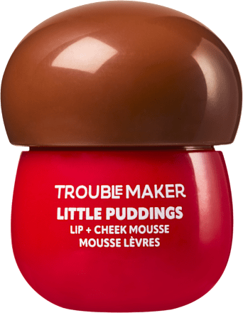 Balzam na pery a líčka Little Pudding - Mochi Brown TROUBLE MAKER