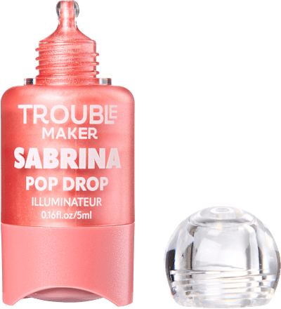 Tekutý rozjasňovač Pop Drop - Sabrina Pink TROUBLE MAKER