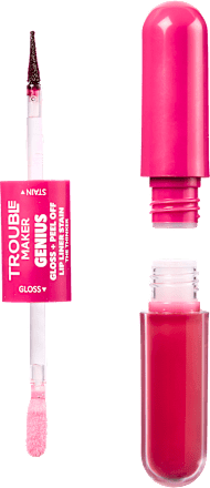 Linka na pery Genius Duo Peel-Off Lip Stain and Gloss - Thinker TROUBLE MAKER