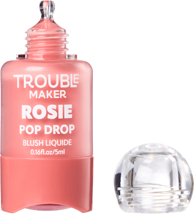 Tekutá lícenka Pop Drop - Rosie Blush Pink TROUBLE MAKER
