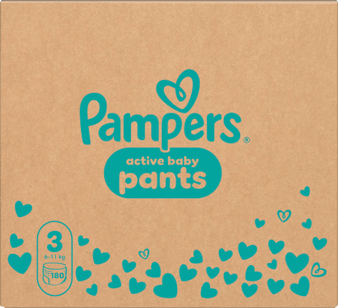 Pelene-gaćice active baby, vel. 3 (6 – 11 kg) Pampers active baby