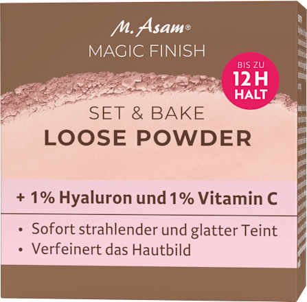 Puder Set & Bake Loose Powder Rosé M. Asam