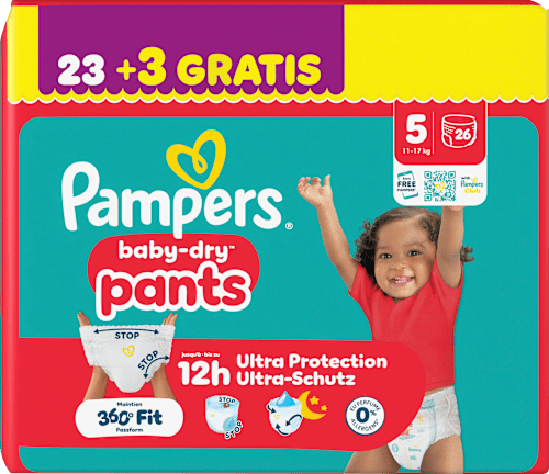 Baby Pants Gr. 5 (11-17 kg) Pampers baby-dry
