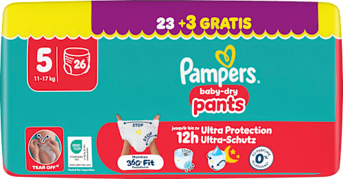 Baby Pants Gr. 5 (11-17 kg) Pampers baby-dry