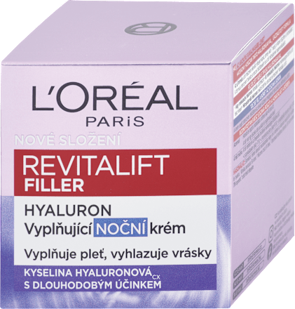 Denný a nočný pleťový krém proti vráskam Revitalift Filler L'ORÉAL PARiS REVITALIFT