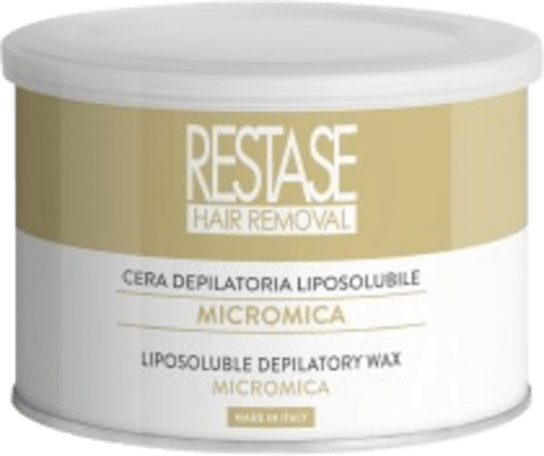 Cera depilatoria liposolubile con micromica RESTASE