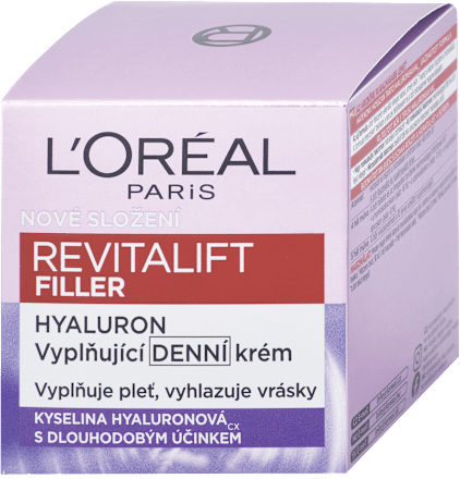 Denný a nočný pleťový krém proti vráskam Revitalift Filler L'ORÉAL PARiS REVITALIFT