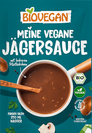 Meine vegane Jägersauce BIOVEGAN
