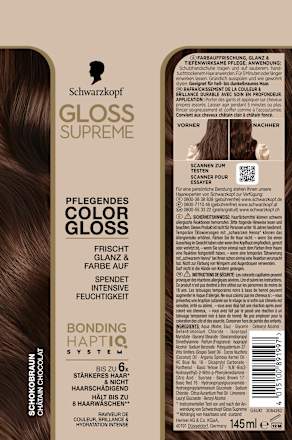 Glossing Schokobraun Schwarzkopf CREME SUPREME