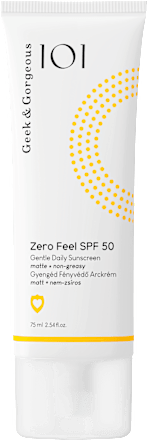 Cremă de față Zero Feel SPF50 Geek&Gorgeous
