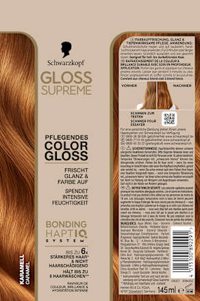 Glossing Karamell Schwarzkopf CREME SUPREME