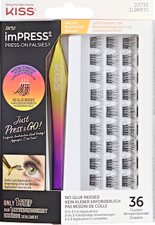 ImPRESS Press-on Falsies Kit 01 gene false KISS