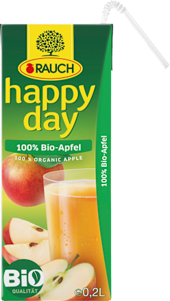 bio 100% jablečná šťáva RAUCH happy day