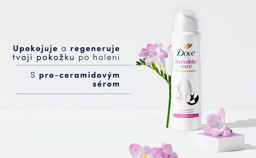 Advanced Care antiperspirant sprej Invisible Care Dove