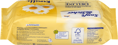 Feuchtes Toilettenpapier Deluxe Kamille Sanft&Sicher