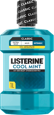 Mundspülung Cool Mint XXL Größe Listerine