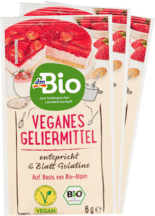 Geliermittel, vegan (3x6 g) dmBio