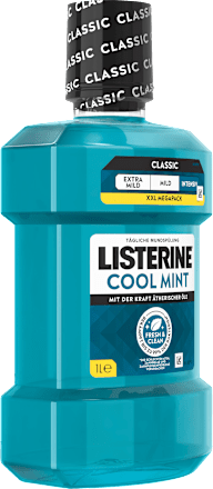Mundspülung Cool Mint XXL Größe Listerine
