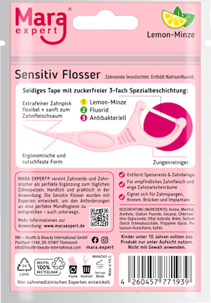 Zahnseidesticks Sensitive Flosser Mara