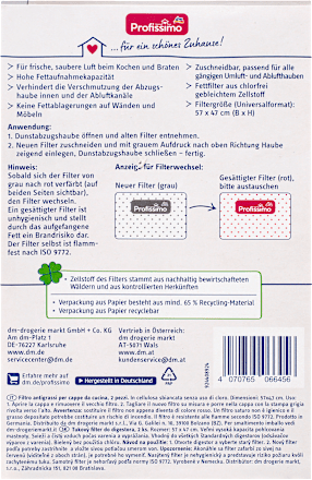 Filtro antigrasso per cappe da cucina Profissimo