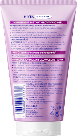 Waschgel Luminous630 Skin Glow NIVEA