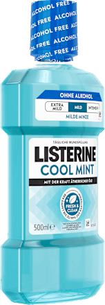 Mundspülung Cool Mint milder Geschmack Listerine