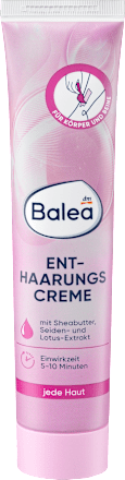 Szőrtelenítő krém érzékeny bőrre Balea